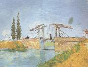 The Langlois Bridge at Arles (nn04), Vincent Van Gogh